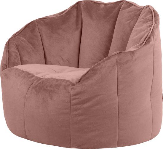icon Sirena Zitzak Accent Fauteuil - Velours - Oud roze