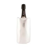 (6 stuks) wijnkoeler, champagne, cava, Kerstmis, zilver, antislipband, 4 lagen, anti-condensatie, gel, 12 vakken