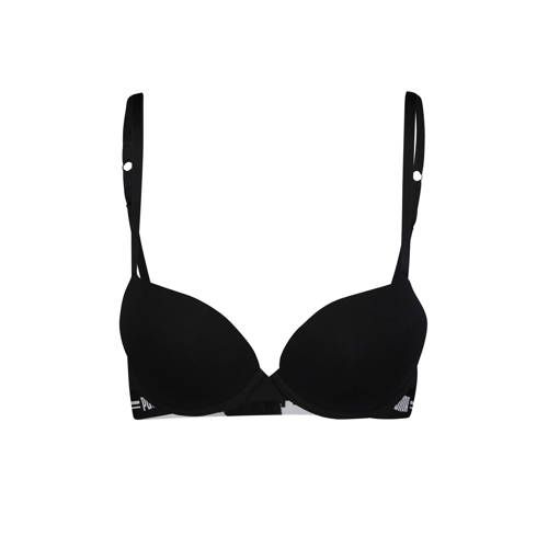 Puma Voorgevormde Beugel-BH - Zwart