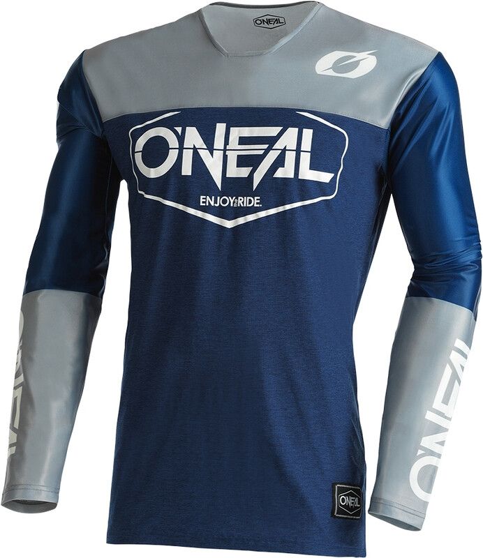 O'Neal Mayhem Jersey Heren, blauw/grijs