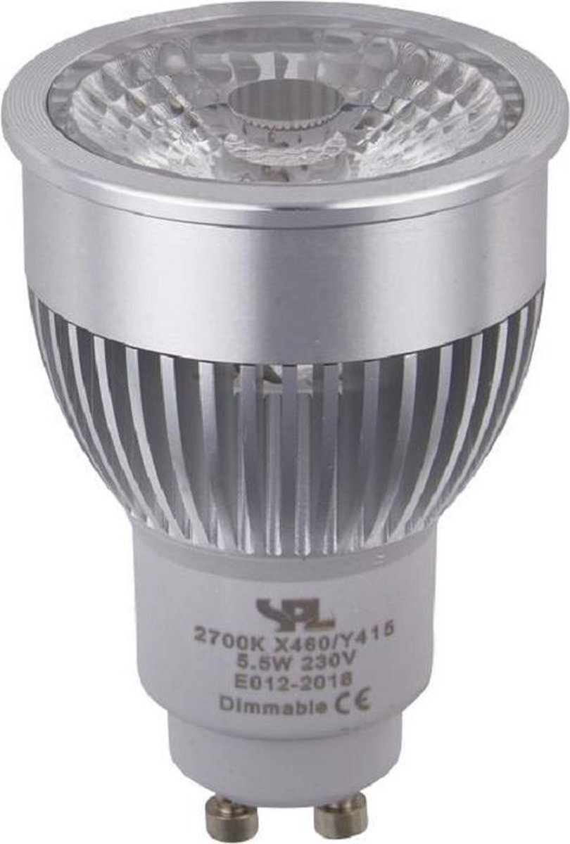 SPL LED GU10 - 5,5W / DIMBAAR - 38°