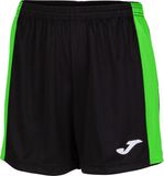 Joma Maxi Short Dames - Zwart / Fluo Groen