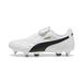 PUMA KING TOP MxSG voetbalschoenen uniseks, Zwart/Wit, Maat 41