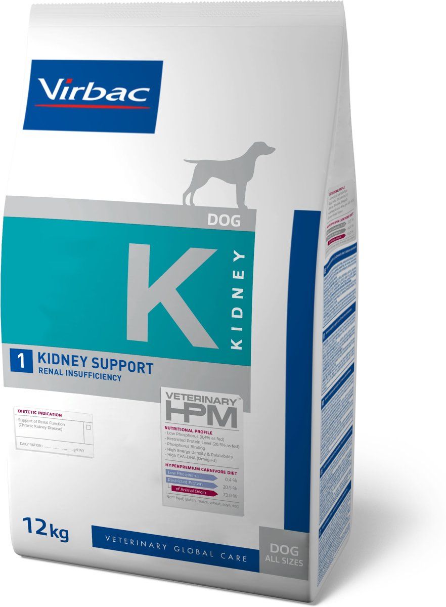 VIRBAC HPM canine kidney support K1 3KG