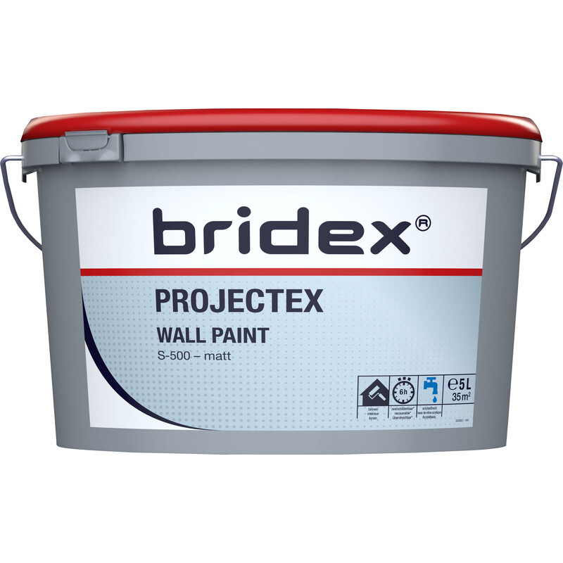 Bridex Projectex muurverf mat 5L RAL9010