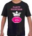 Bellatio Decorations Shoppartners Bv Party princess cadeau t-shirt zwart voor kids/meisjes - Verjaardag kado shirt / outfit 134/140