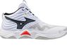 Mizuno Wave Momentum Elite Mid Indoor Sportschoenen Wit EU 38 1/2