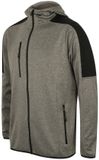 Finden + Hales Adults Active Softshell Jacket FH622 - DARK GREY MARL/BLACK - XXL