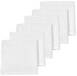 Meyco Basic Badstof Monddoekjes - Set van 6 - Wit