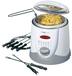 Clatronic FFR 2916 Fondue/Frifryer - 1L - Incl. Accessories - White/Grey