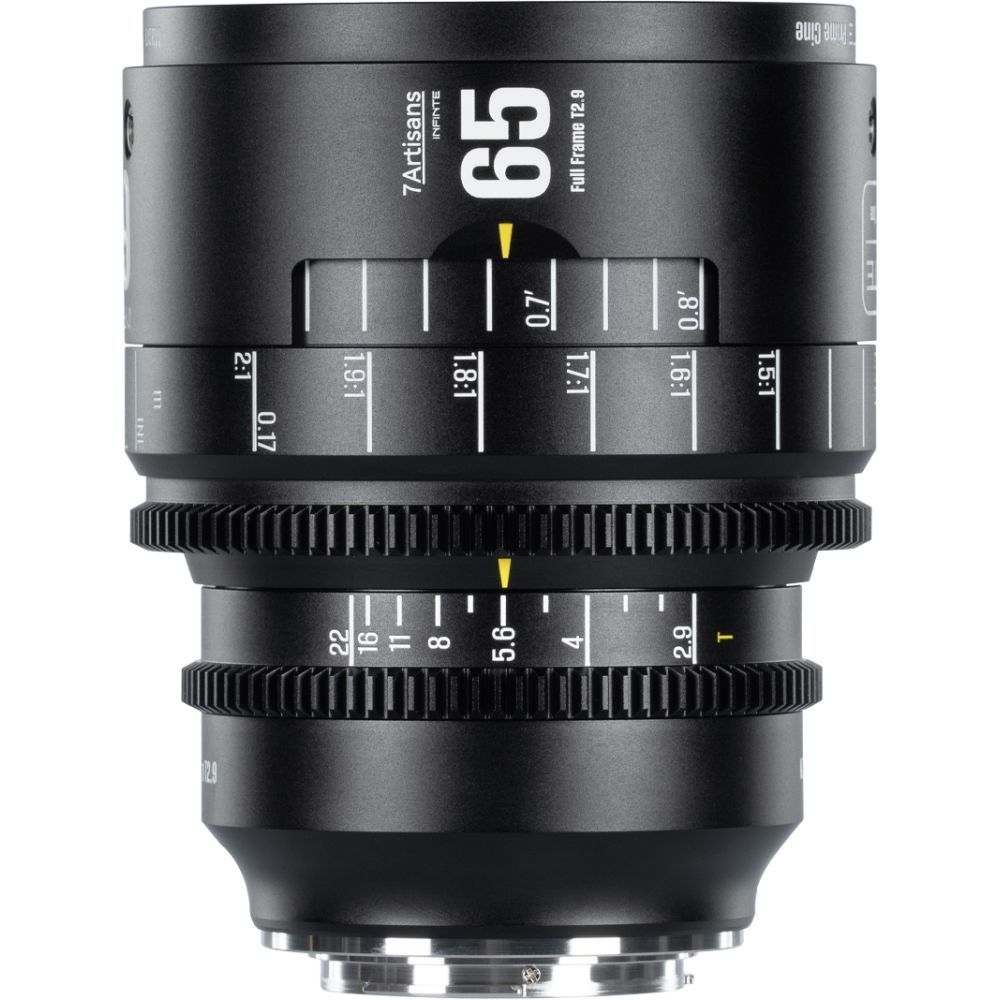 7artisans 65mm T2.9 Canon R-mount zwart