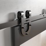 SOTECH Schuifdeursysteem HOOF 2,36 m rol-Ø 70 mm zwart