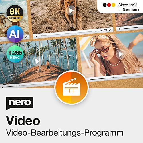 Nero Video 2023 | Video Editor | Levenslange licentie | Windows 11, 10, 8, 7