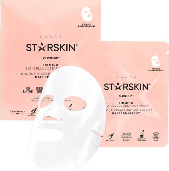 STARSKIN® Close Up Bio Cellulose Sheet Mask - 30ml - Korean Skincare