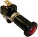 Carpoint Trekschakelaar met Rode Indicator – 12V Inbouwschakelaar – Verlichte Trekschakelaar – Compact Design – Zwart