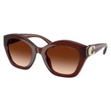 Coach zonnebril CAD31 donkerrood