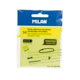 Merkloos Milan Zelfklevende briefjes 411261050 Fluoride 76 x 76 mm Geel
