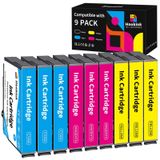 Epson 6 Stuks Cartouches d'encre Compatibles avec Epson 604XL - Multicolore