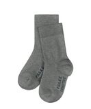 FALKE Sensitive katoen sokken baby grijs - maat 50-56