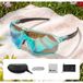 West Biking Lunettes de vélo photochromiques pour enfants YP0703201-202 - Cyan