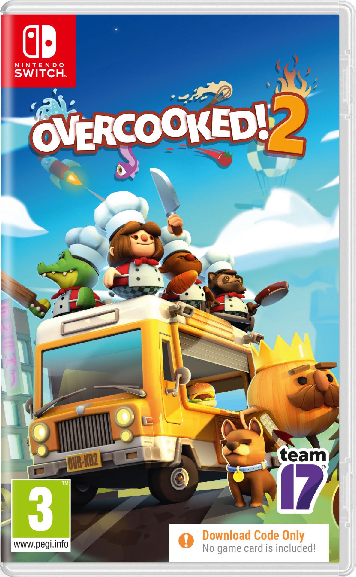 Plaion Overcooked 2 (Code in a Box) - Nintendo Switch
