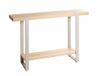 HAKU Consoletafel, eiken, grijs, metaal, spaanplaat, afmetingen: B 120 x H 82 x D 30 cm, stijl: modern