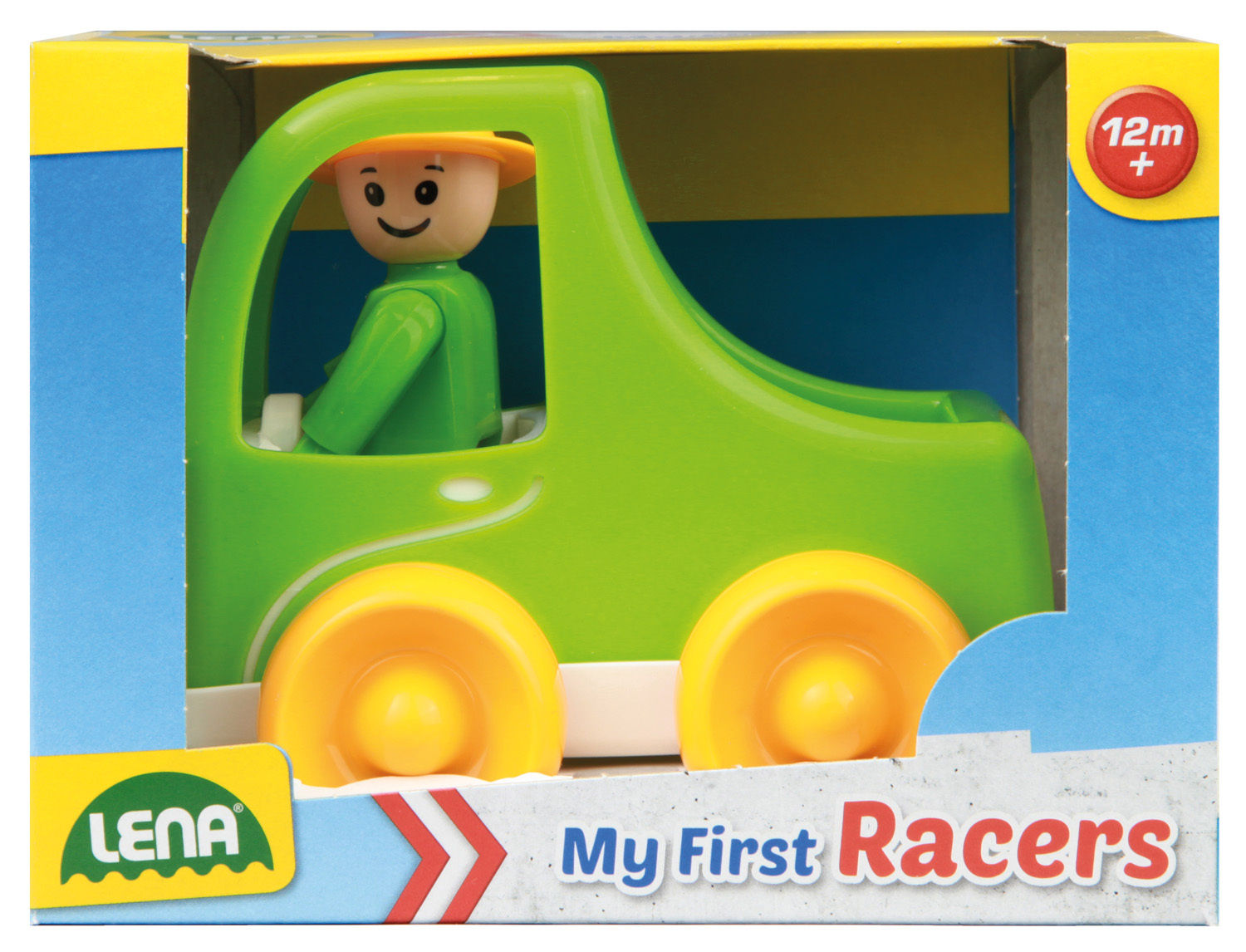 Lena My First Racers Pickup Truck met speelfiguur