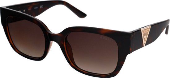 Guess GU7742 Dark Havana Zonnebril Dames