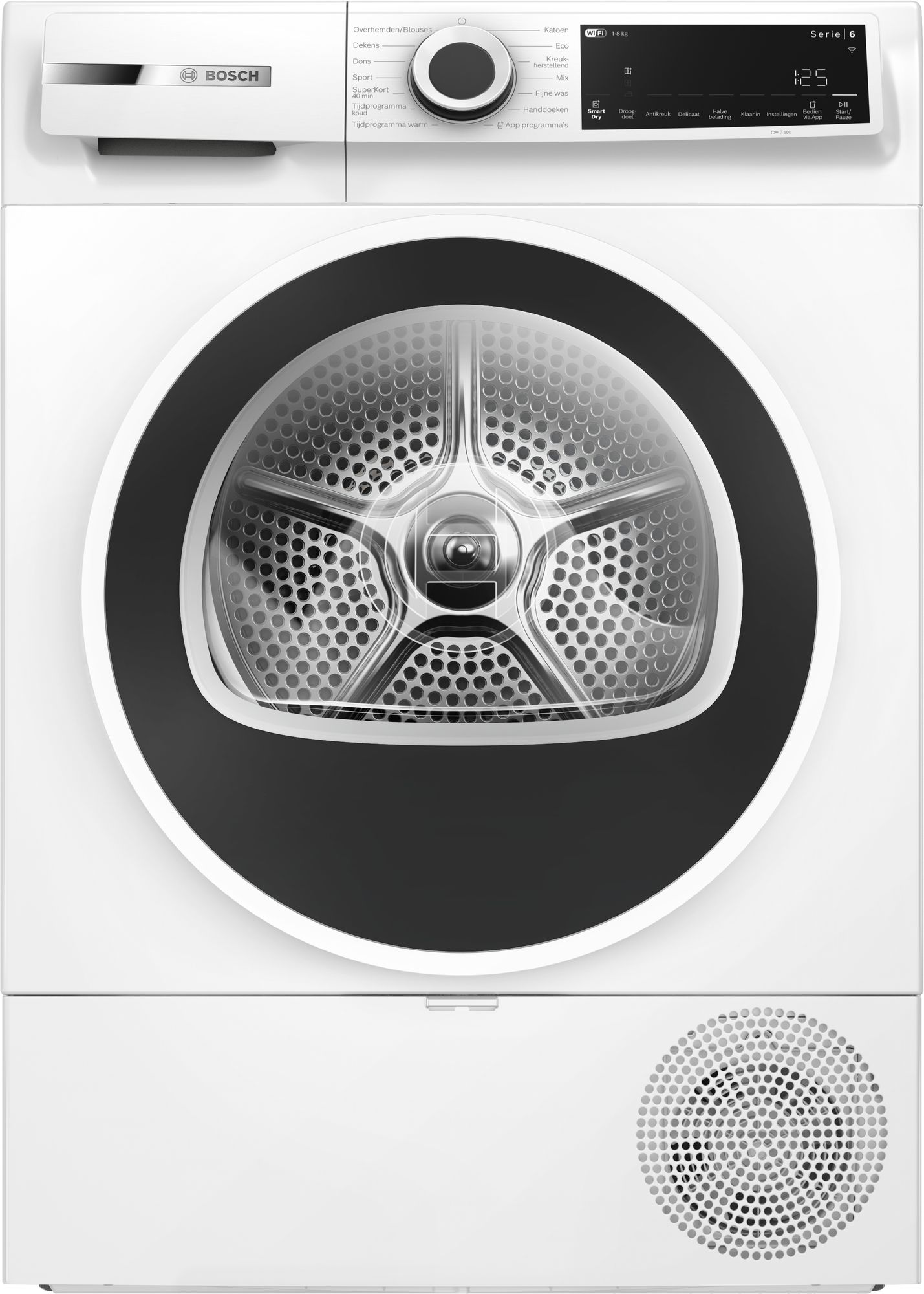 Bosch Serie 6 WQJ23200NL Warmtepompdroger - 8 kg - Wit