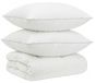 Syfax FULDA 90% ganzen dons dekbedset 3 st 135 x 220 cm 310 GSM Wit