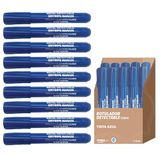 Maya Professional Tool Q0800–2/2 Marker Detectable Pro van metalen en X-Ray, blauw, 10 stuks body, blauw inkt