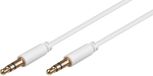 Microconnect AUDLL1.5W audio kabel 1,5 m 3.5mm Wit