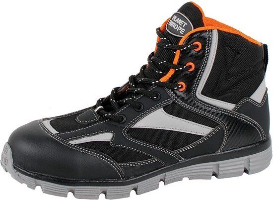 DeWalt Springfield Hoge Veiligheidsschoen S3 Zwart - Maat 41