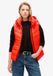 Superdry Gewatteerde Fuji Bodywarmer met Capuchon Dames Volcanic Coral