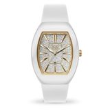 Ice Watch ICE boliday - Dome - White glitter gold 024033 Horloge - Siliconen - Wit - Ø 40 mm