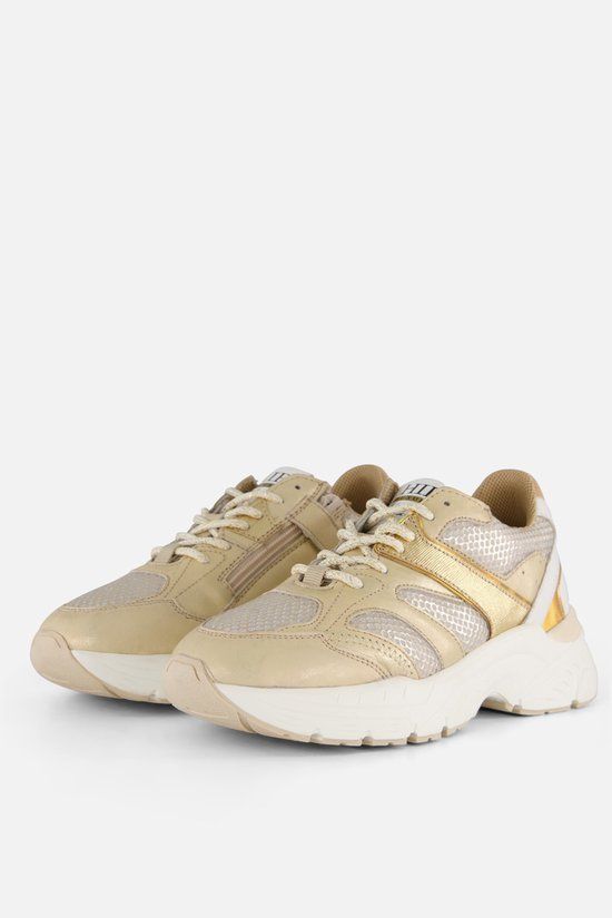 HIP Runner Sneakers goud Leer - Dames - Maat 40