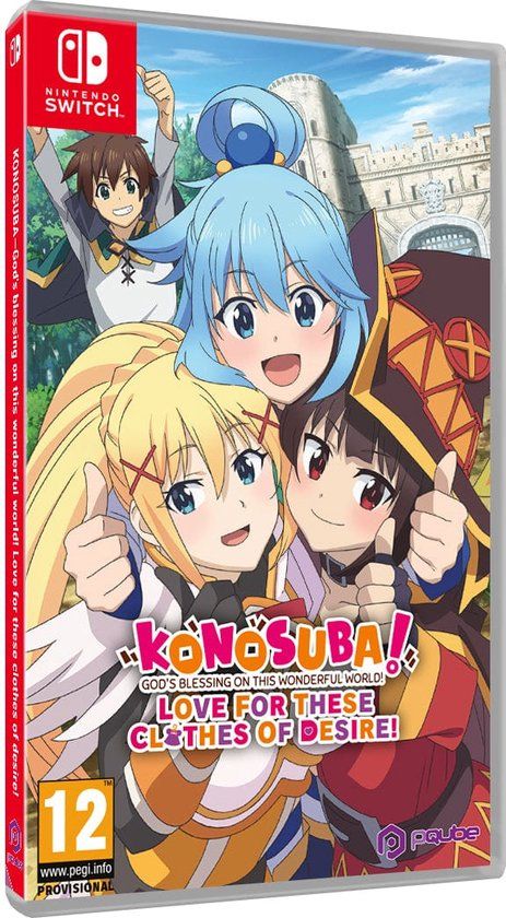 KonoSuba: God's Blessing on this Wonderful World! Love For These Clothes Of Desire! - Nintendo Switch - Standard Edition