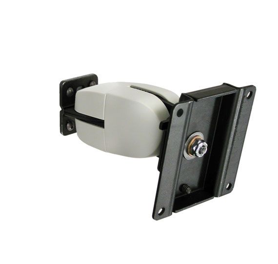 Ergotron 100 Series Double Pivot - TV-bevestiging - Muurbeugel - Kantelbaar/Draaibaar - Max. 24 inch - Max. 10,4 kg