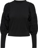 ONLY ONLMELITA Women's Sweater - Black - Size M