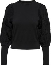 ONLY ONLMELITA Women's Sweater - Black - Size M