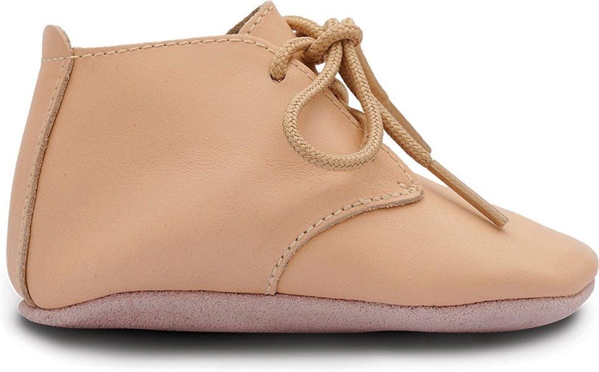 Bobux Soft Soles Slofjes Desert Lace Caramel Mt. M - Sloffen - Bruin - Leer