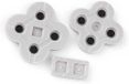 Perfect Part Panda Perfect Part Geleidende knop Rubber D-pads voor Nintendo DS Lite DSL NDSL Controller