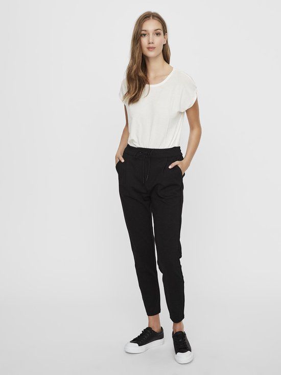 VERO MODA VMEVA MW LOOSE STRING PANT GA NOOS Women's Trousers - Size S X L32