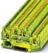 Phoenix Contact 3211854 klemmenblok 4 Geel, Groen