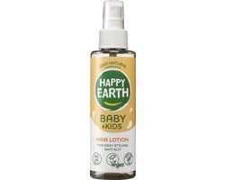 Happy Earth Hairlotion voor baby & kids 150 Milliliter