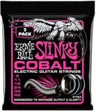 Ernie Ball 3723 Super Slinky Cobalt Elektrische Gitaarsnaren (9-42) 3-Pack