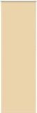 vidaXL Rolgordijn verduisterend 65x210cm beige polyester