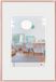 Walther New Lifestyle - Cadre en plastique - Format photo 10x15 cm - Or rose