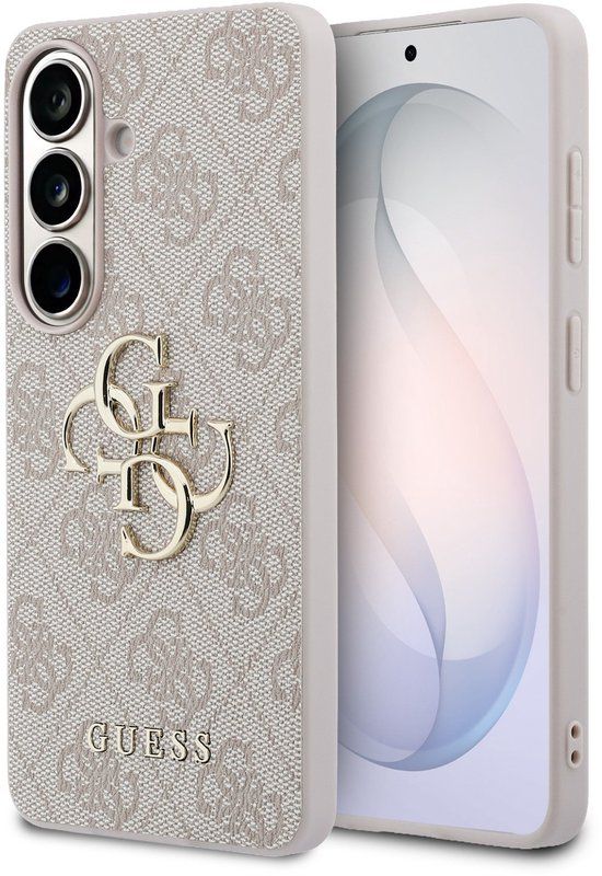 Guess Back cover Galaxy S26 - Schokabsorberend - Roze