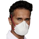 Ekastu Mandil 414 216 Masque anti-poussière sans valve FFP3 D – 20 pièces